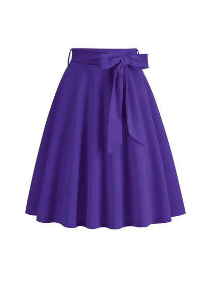 summer-midi-long-skirt-mit-schleife-midi-rock-jlr-design-44192 - JLR Design