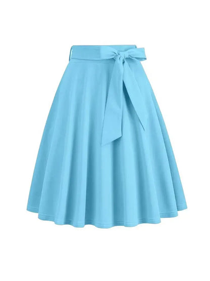 summer-midi-long-skirt-mit-schleife-midi-rock-jlr-design-69030 - JLR Design