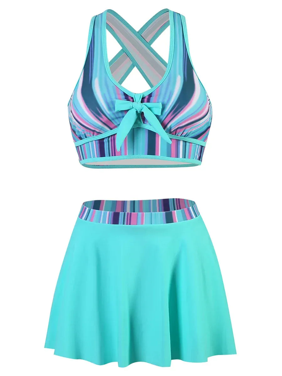 high-waist-bikini-skirt-skater-rock-jlr-design-67122 - JLR Design