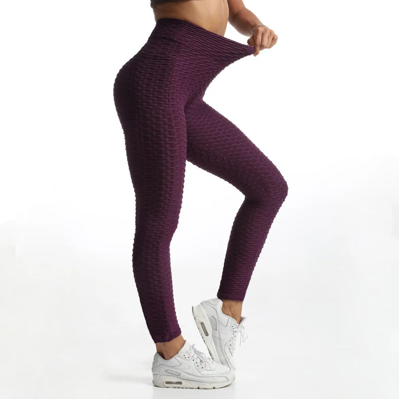 High-Waist Leggings mit Waben-Design Leggings 54.99 Damen, Design, Leggings, Waben JLR Design