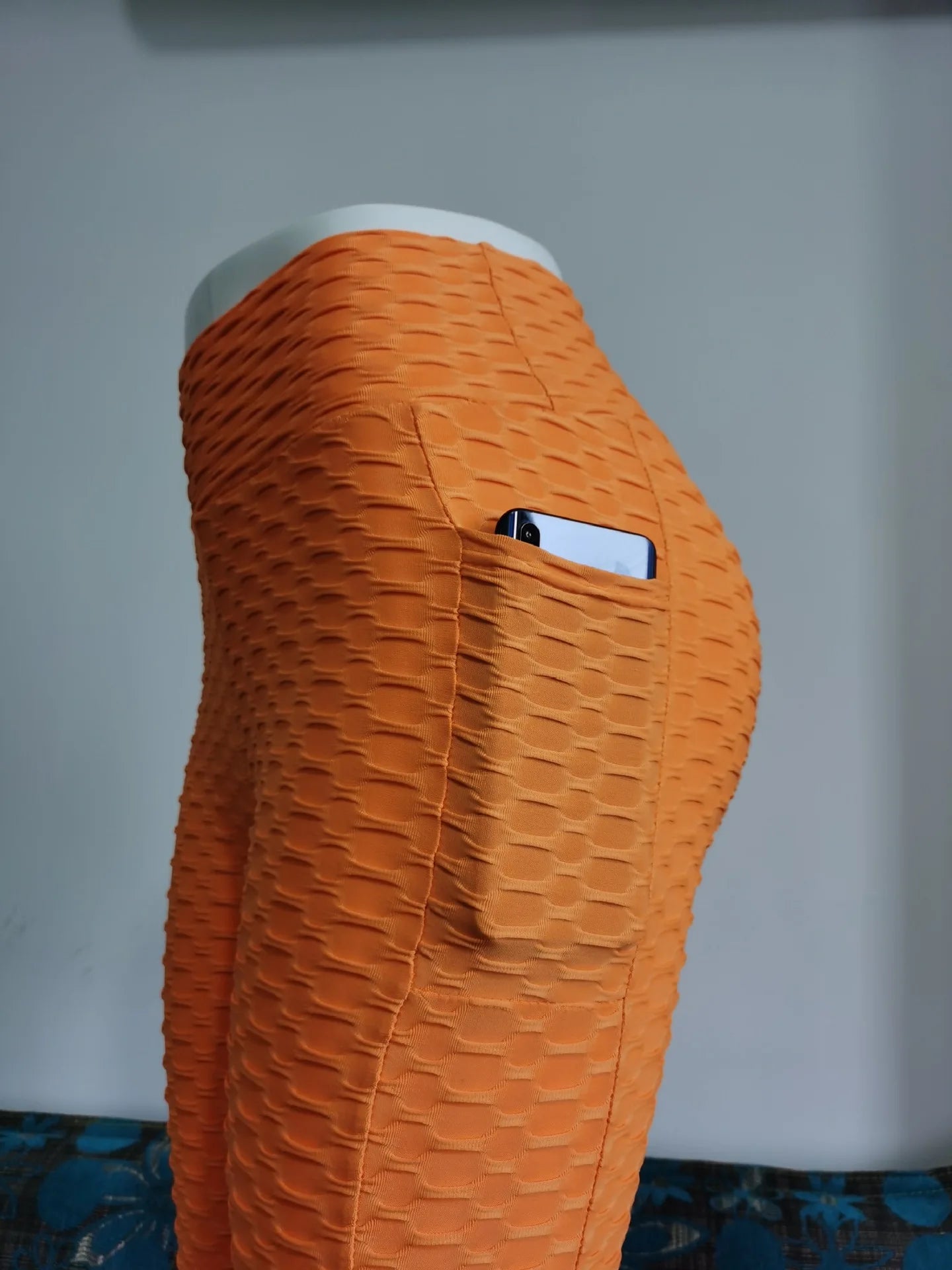 High-Waist Leggings mit Waben-Design Leggings 54.99 Damen, Design, Leggings, Waben JLR Design