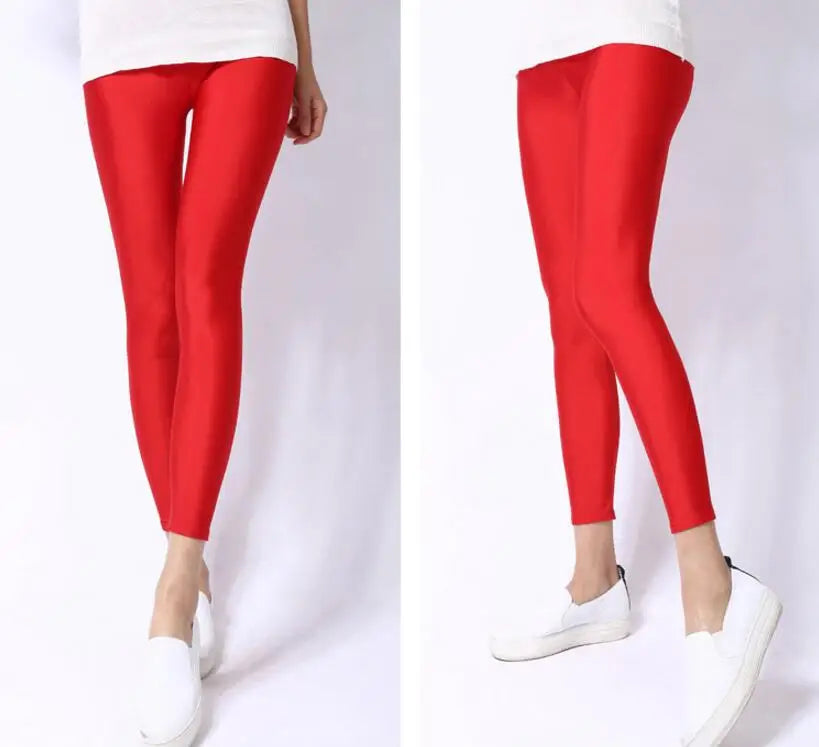 High Waist Neon Leggings für Damen Leggings JLR Design