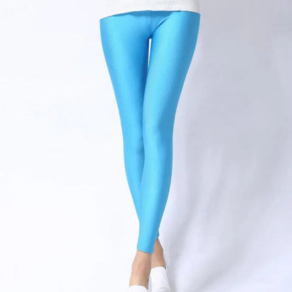 High Waist Neon Leggings für Damen Leggings JLR Design