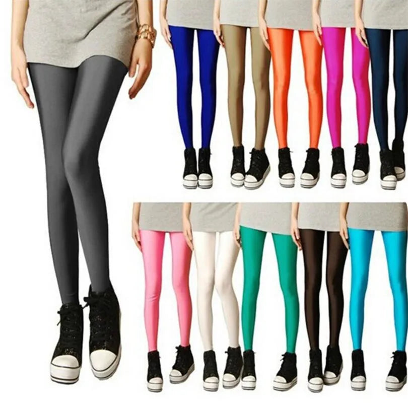 High Waist Neon Leggings für Damen Leggings JLR Design