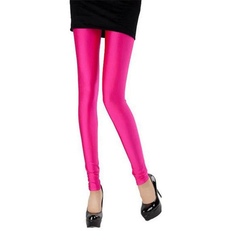 High Waist Neon Leggings für Damen Leggings JLR Design