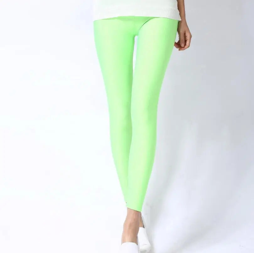 High Waist Neon Leggings für Damen Leggings JLR Design