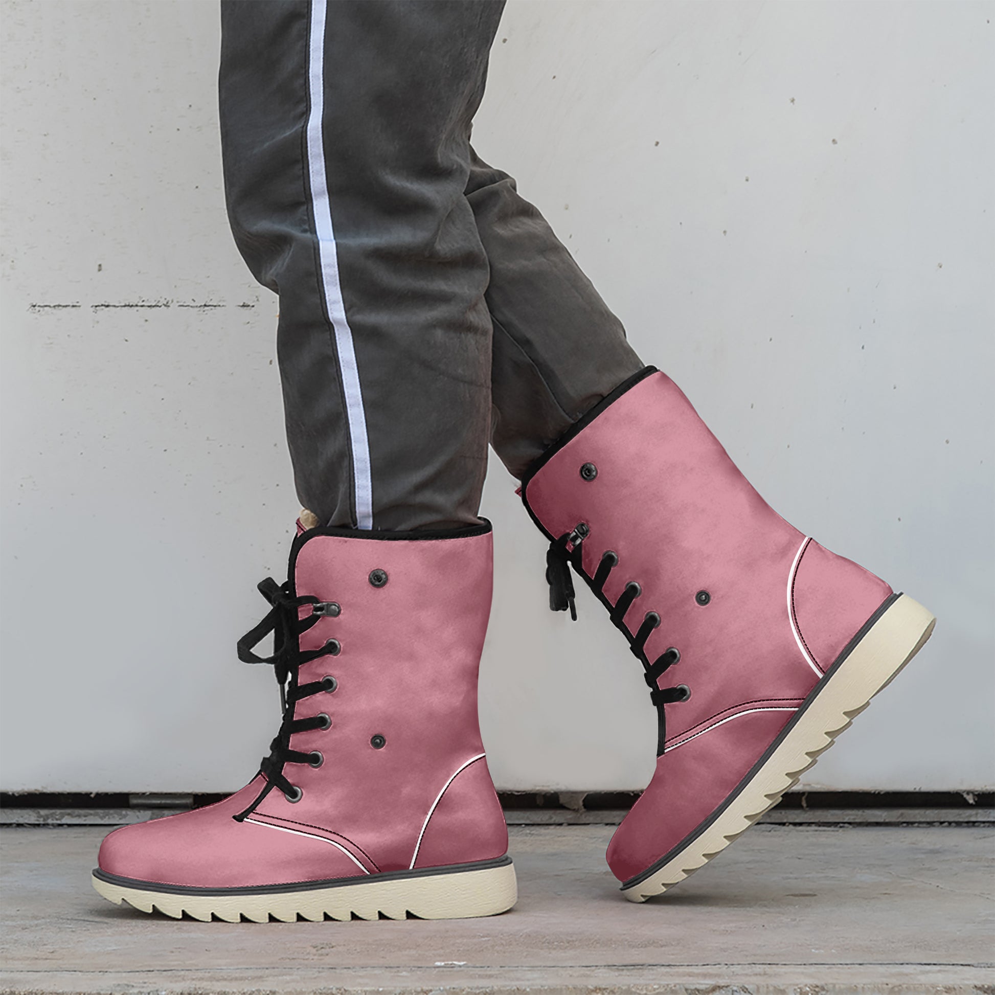 Hippie Pink Chic Boots mit Plüschfutter Boots JLR Design