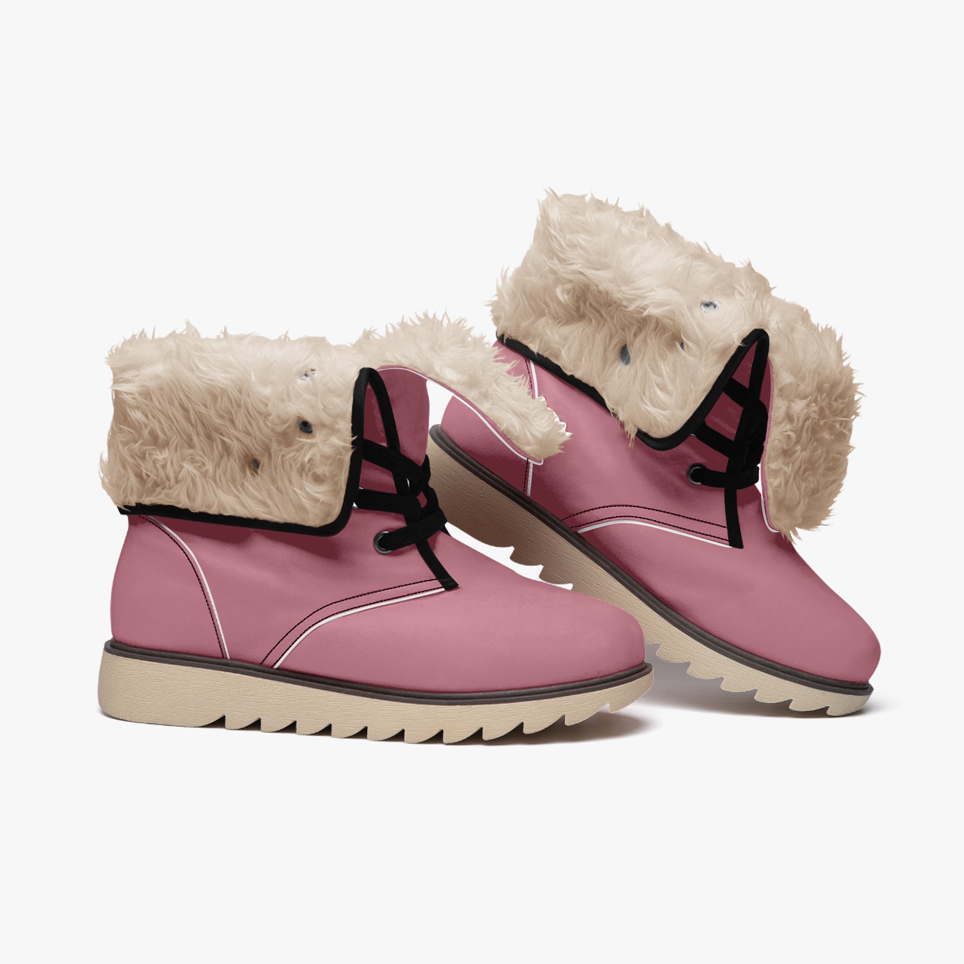 Hippie Pink Chic Boots mit Plüschfutter Boots JLR Design