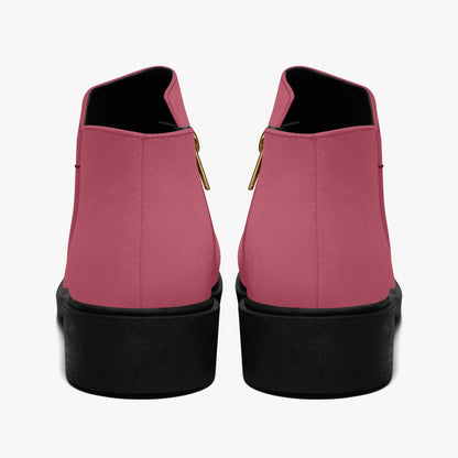 Hippie Pink elegante Reißverschluss-Stiefeletten Stiefeletten JLR Design