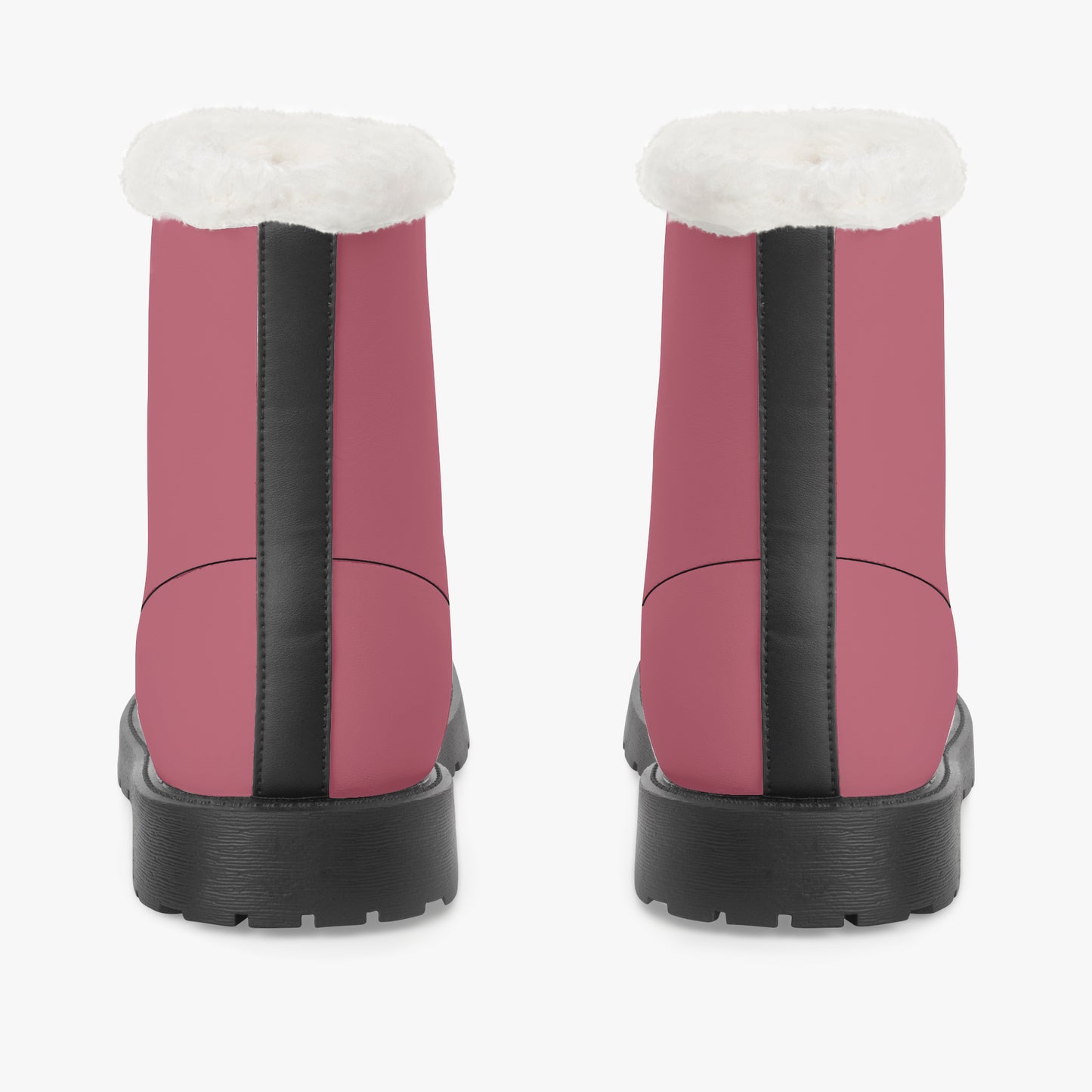 Hippie Pink Faux Fur Leder Boots Boots JLR Design