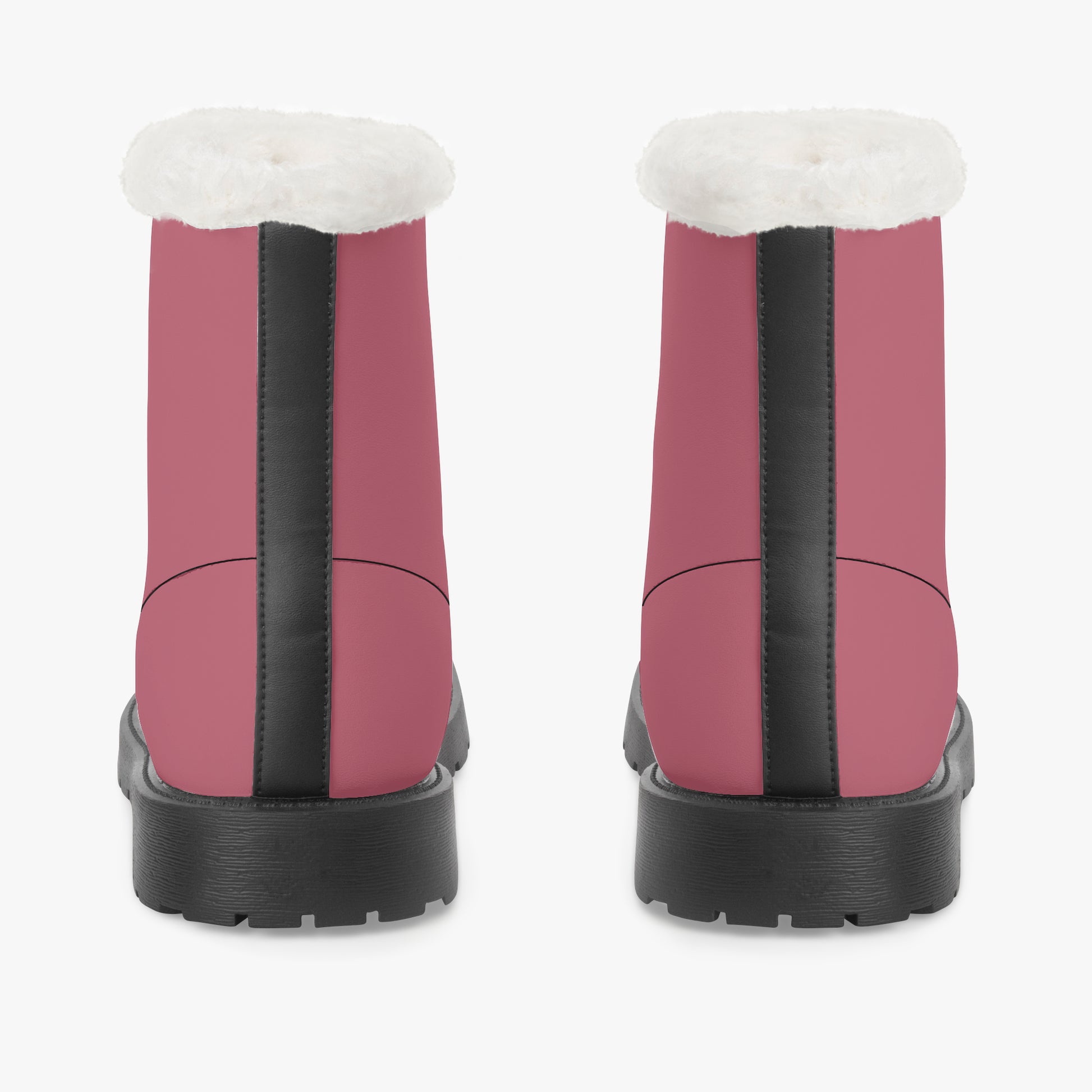 Hippie Pink Faux Fur Leder Boots Boots JLR Design