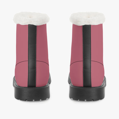 Hippie Pink Faux Fur Leder Boots Boots JLR Design