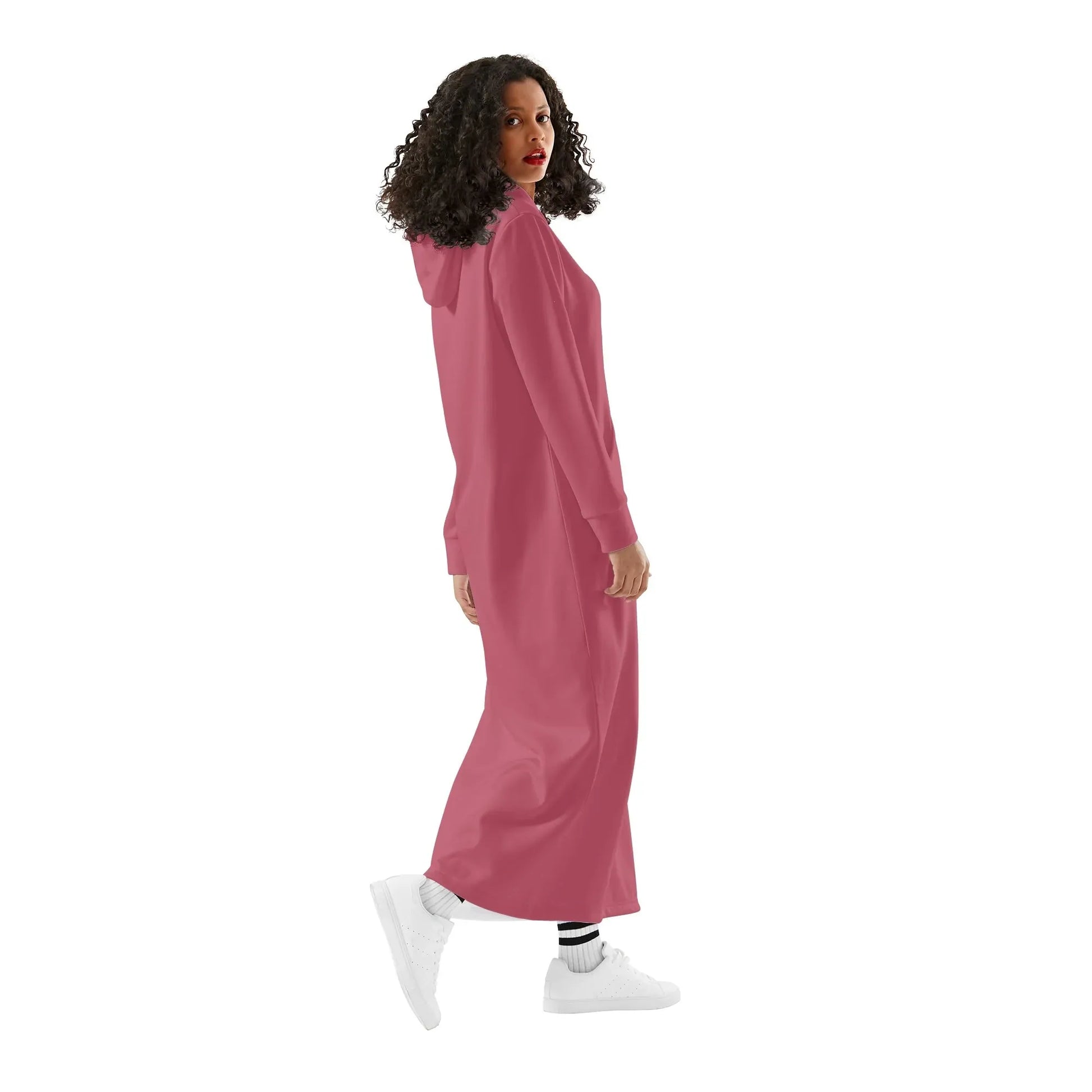 hippie-pinkes-bequemes-leichtes-hoodie-kleid-hoodiekleid-jlr-design-16299 - JLR Design