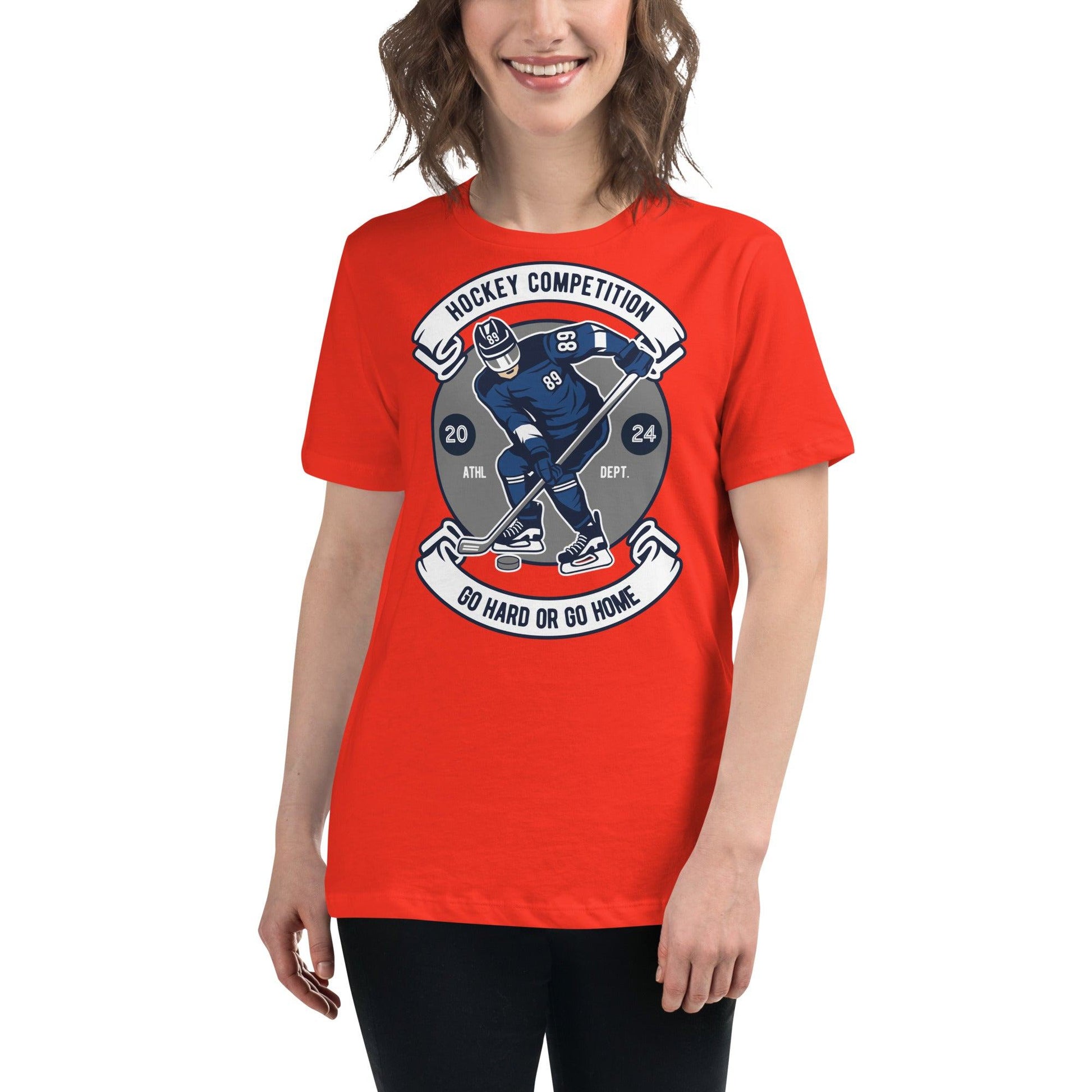 Hockey Competition Damen-T-Shirt T-Shirt JLR Design