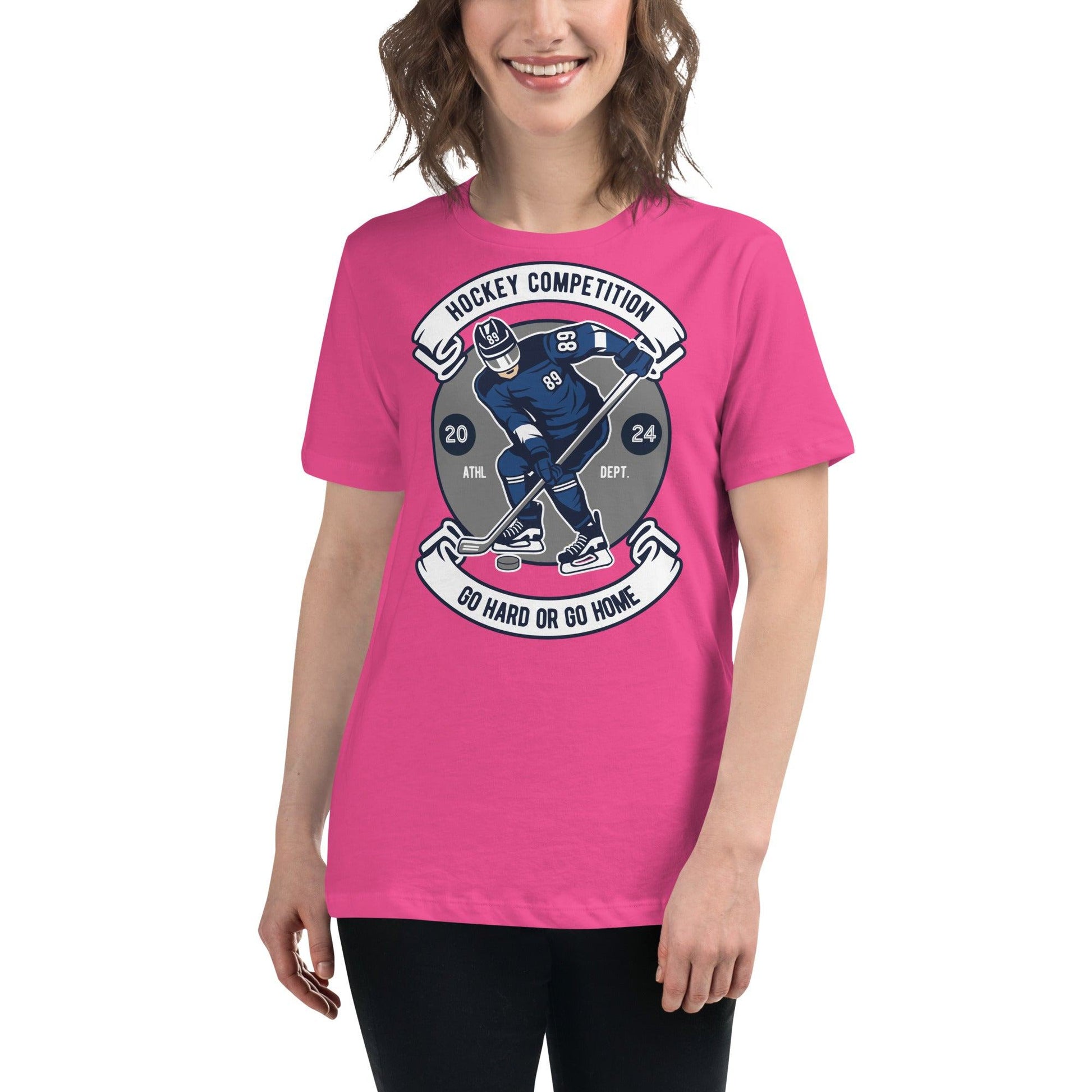 Hockey Competition Damen-T-Shirt T-Shirt JLR Design