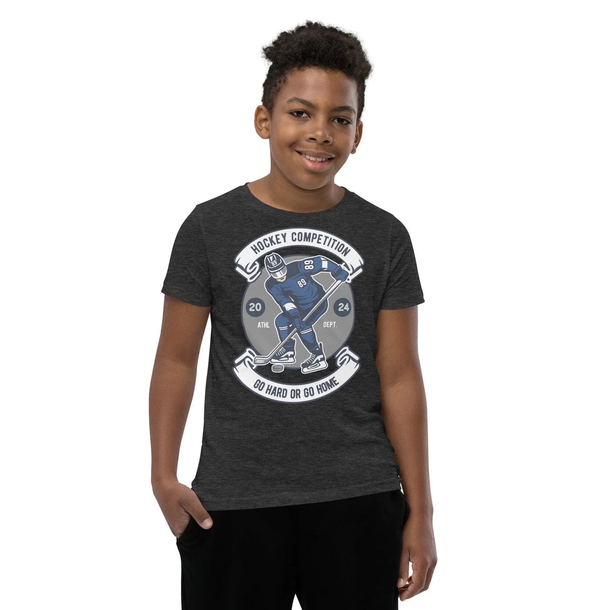 hockey-competition-t-shirt-fur-jugendliche-t-shirt-jlr-design-53004 - JLR Design