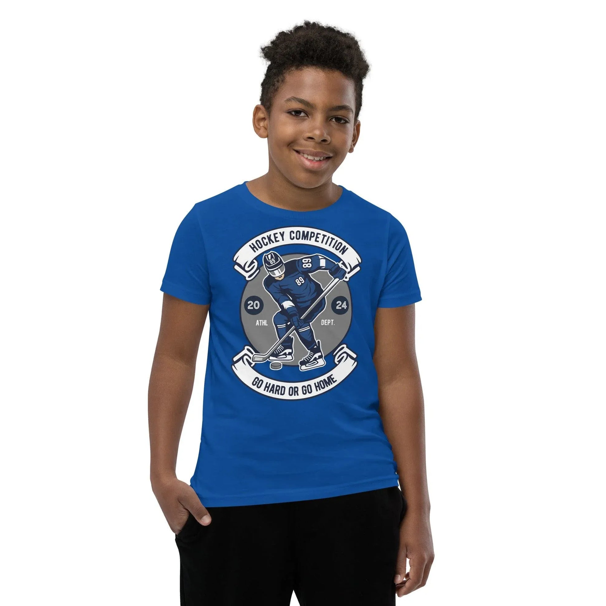 hockey-competition-t-shirt-fur-jugendliche-t-shirt-jlr-design-58288 - JLR Design
