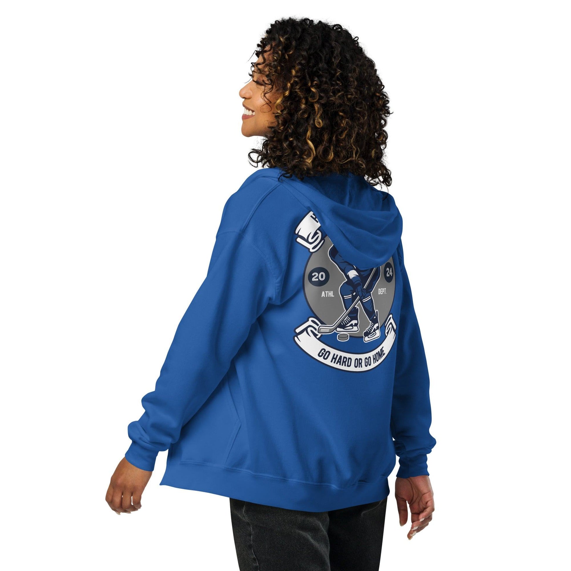 Hockey Competition Zip Hoodie Hoodie JLR Design