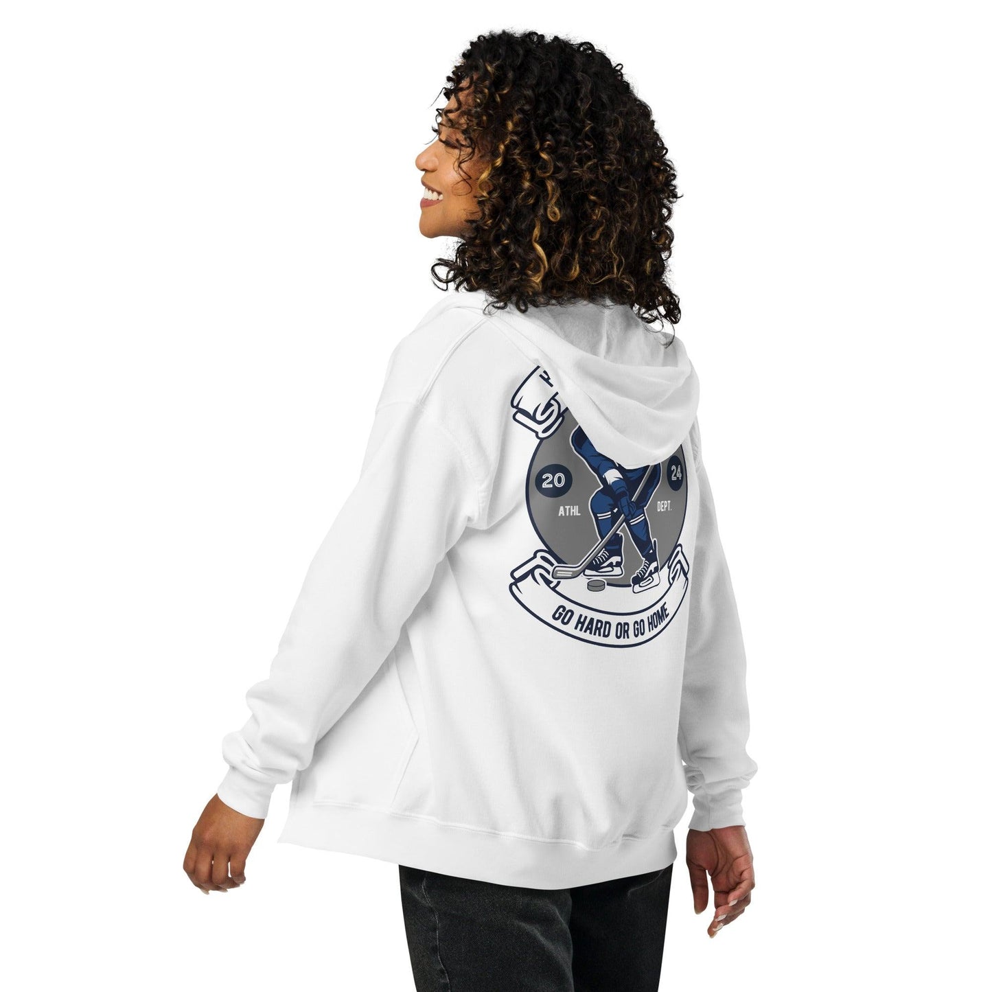 Hockey Competition Zip Hoodie Hoodie 54.99 Competition, Hockey, Hoodie, Zip JLR Design