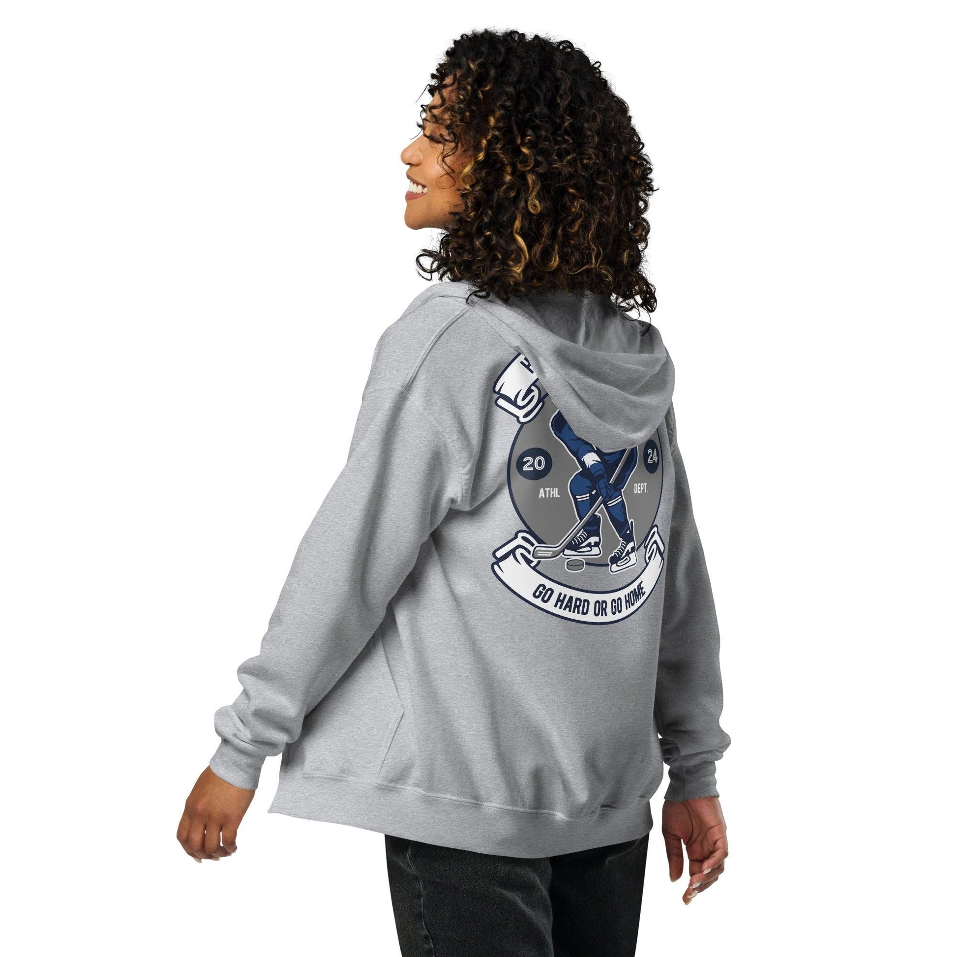 Hockey Competition Zip Hoodie Hoodie JLR Design
