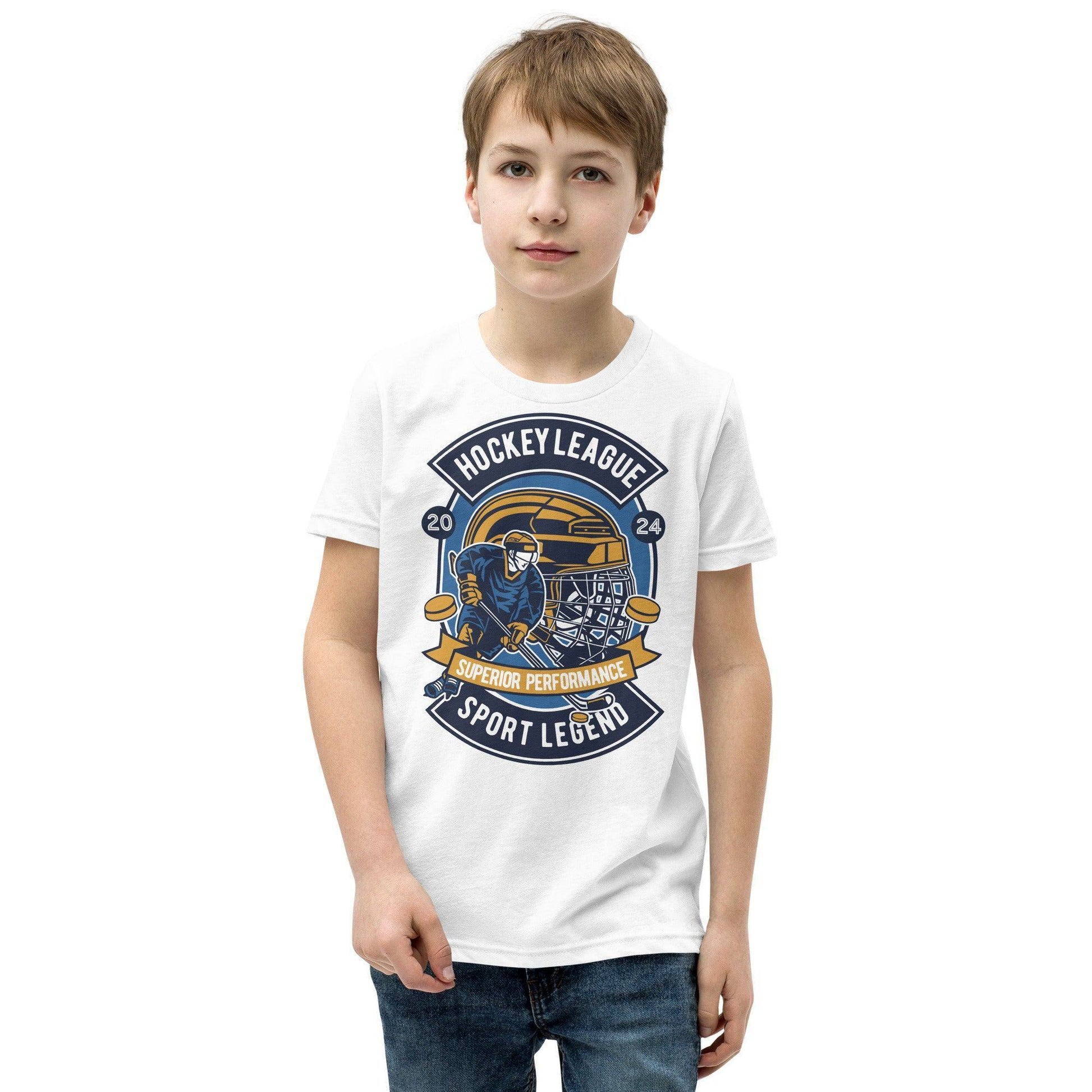 hockey-league-t-shirt-fur-jugendliche-t-shirt-jlr-design-12657 - JLR Design