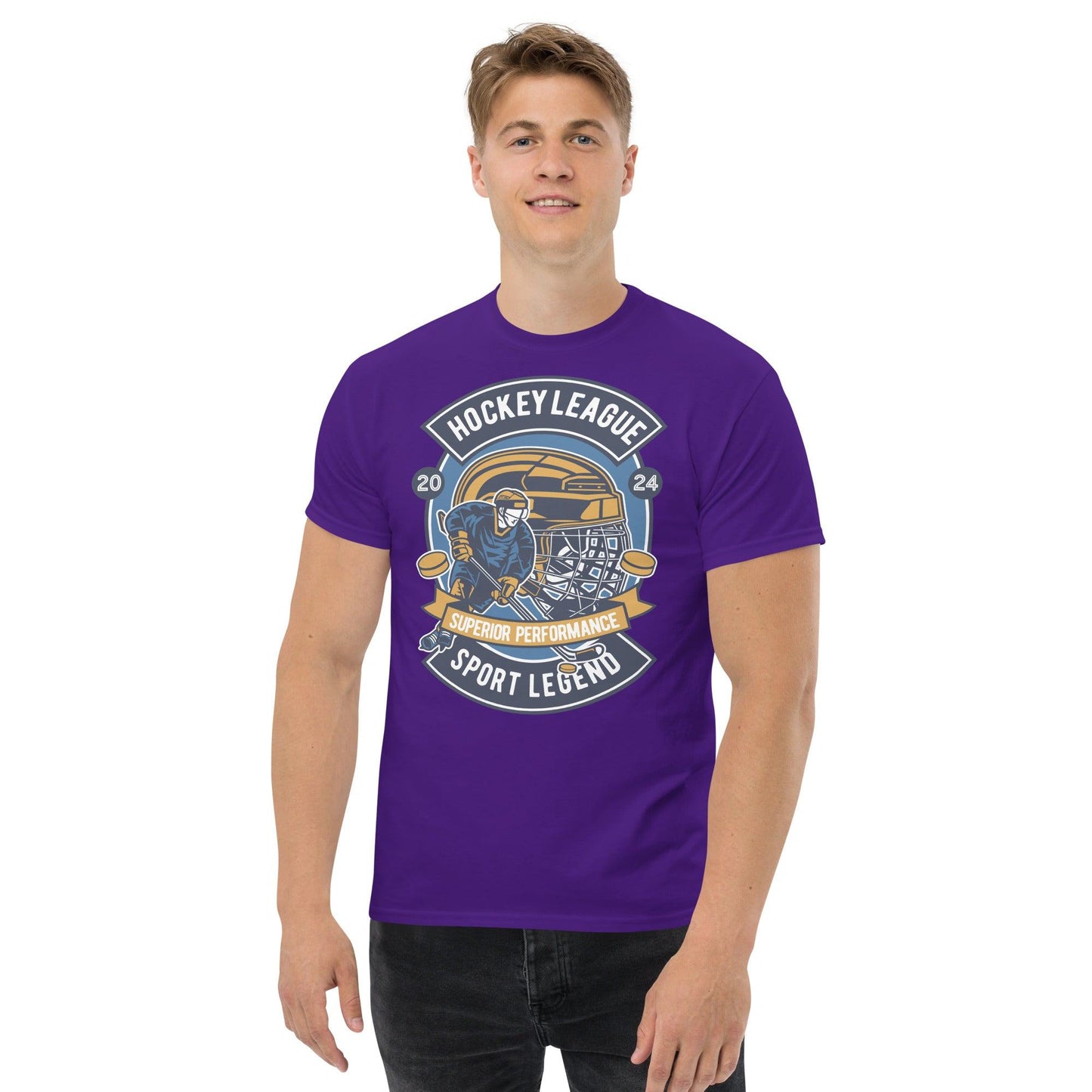 Hockey League T-Shirt T-Shirt 29.99 Herren, Hockey, League, T-Shirt JLR Design