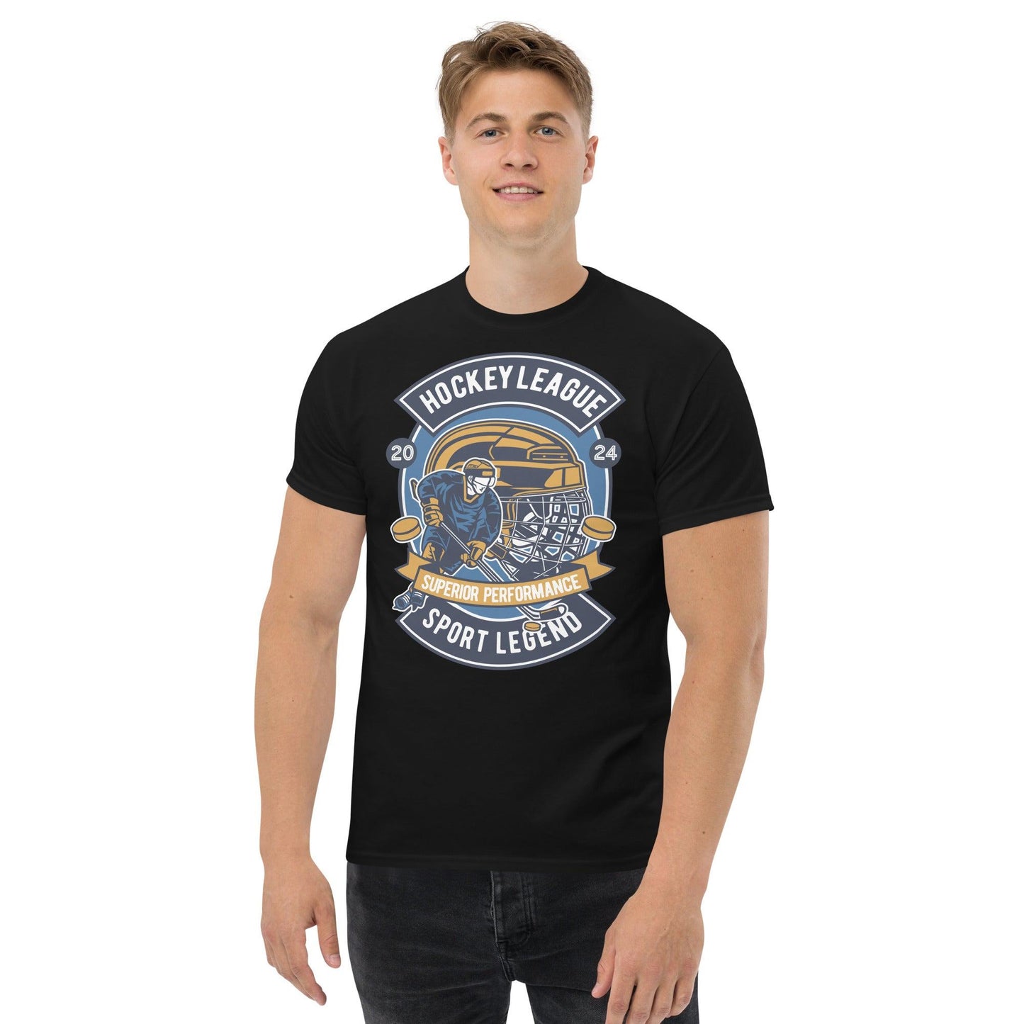 Hockey League T-Shirt T-Shirt 29.99 Herren, Hockey, League, T-Shirt JLR Design