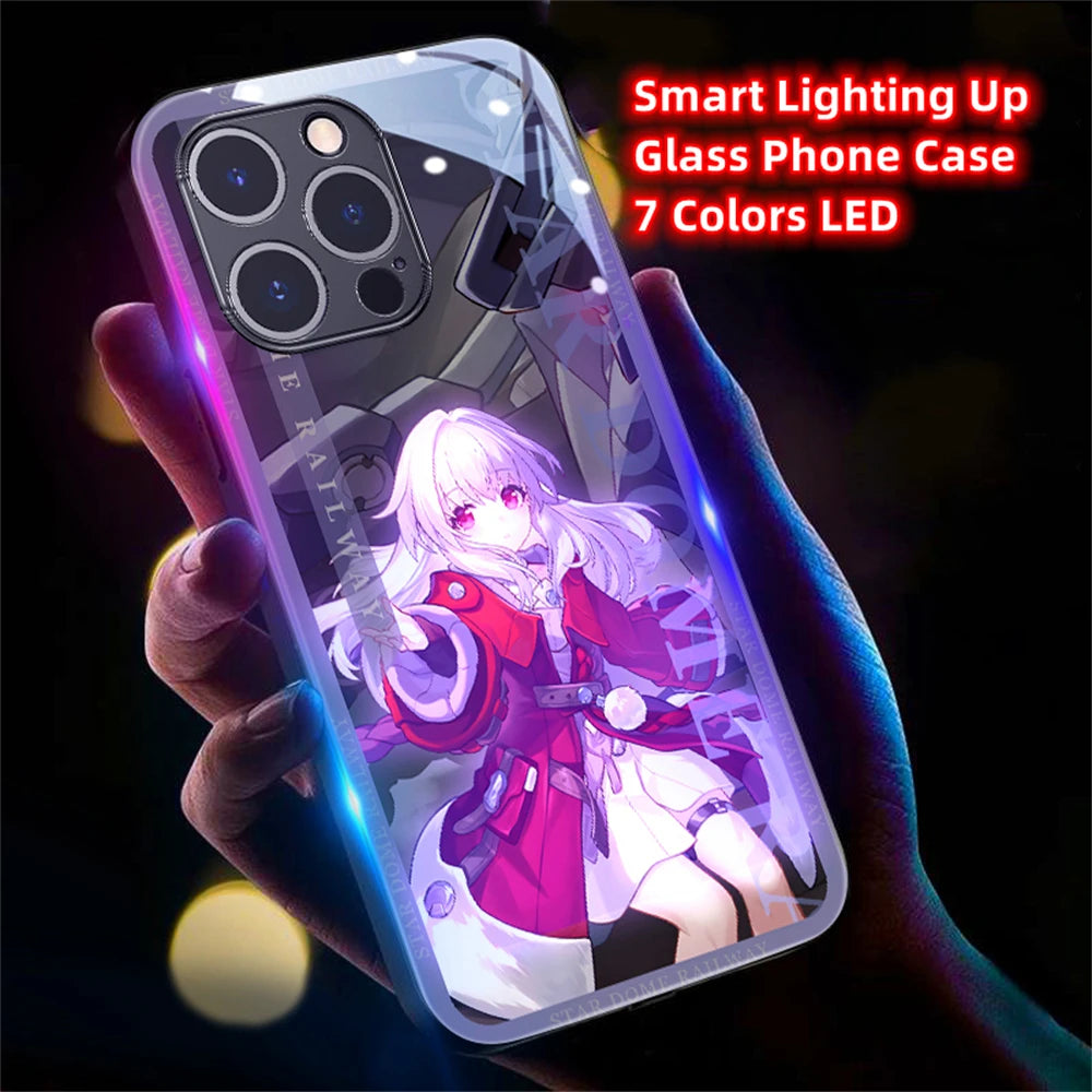 Honkai Star Rail Charakter LED Hülle für Iphone 13/14/15/Plus/Pro/Max Phone Case 43.99 Apple, Cover, Honkay, LED, Rail, Star JLR Design