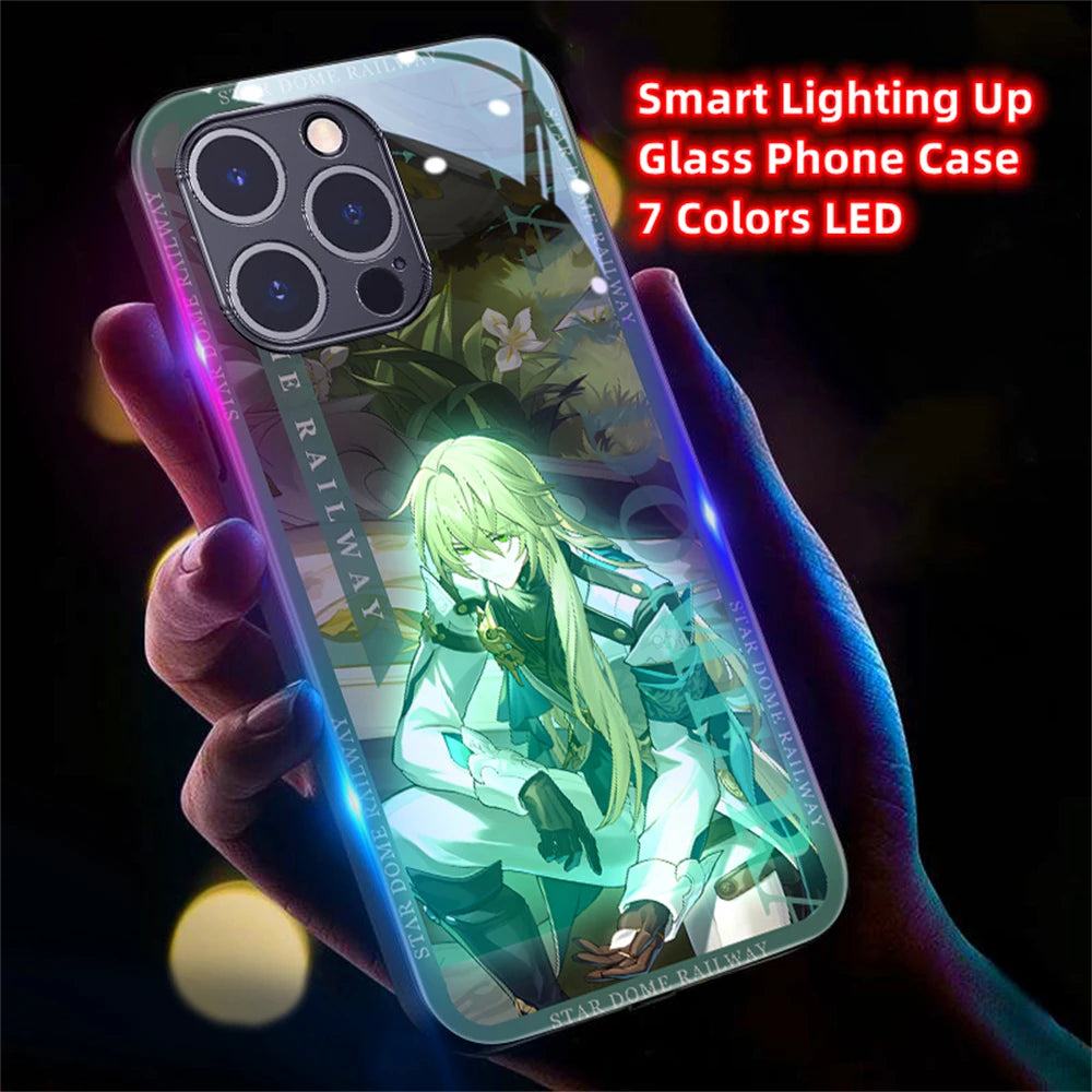 Honkai Star Rail Charakter LED Hülle für Iphone 13/14/15/Plus/Pro/Max Phone Case 43.99 Apple, Cover, Honkay, LED, Rail, Star JLR Design