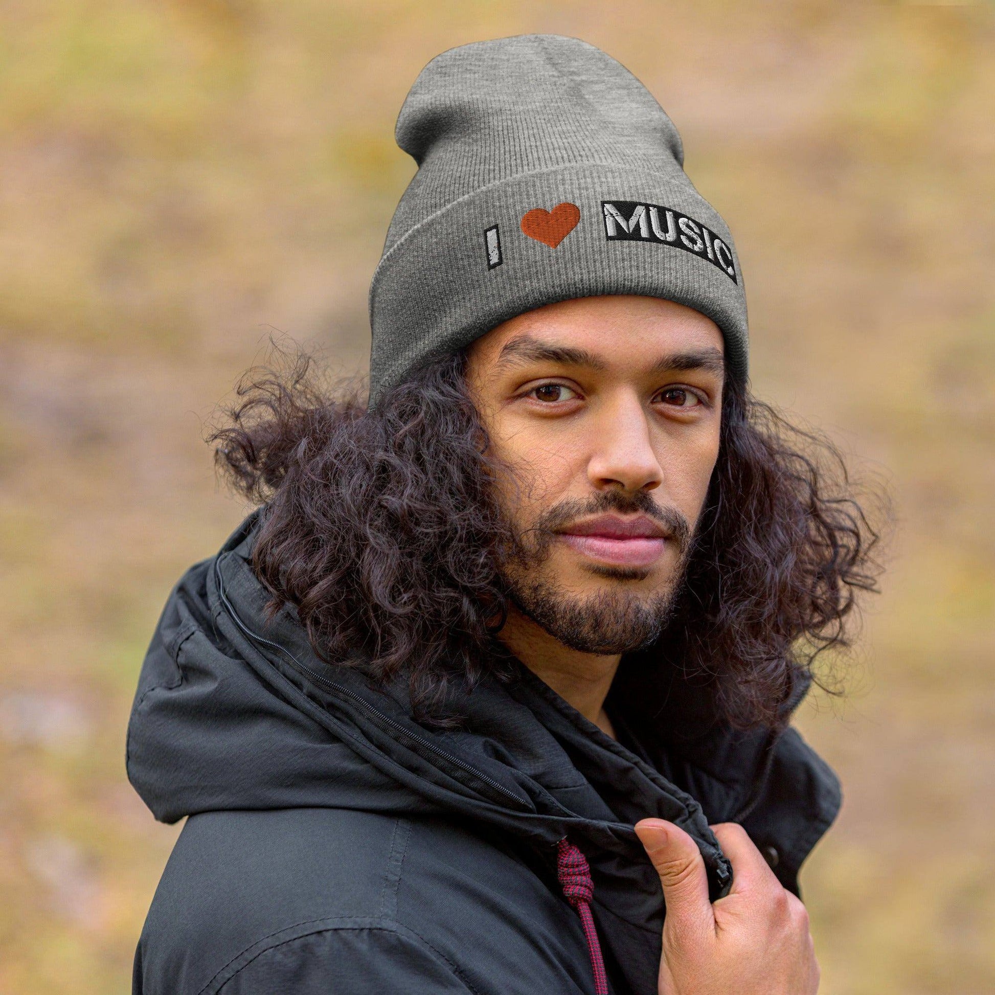 i-love-music-beanie-beanie-jlr-design-96707 - JLR Design