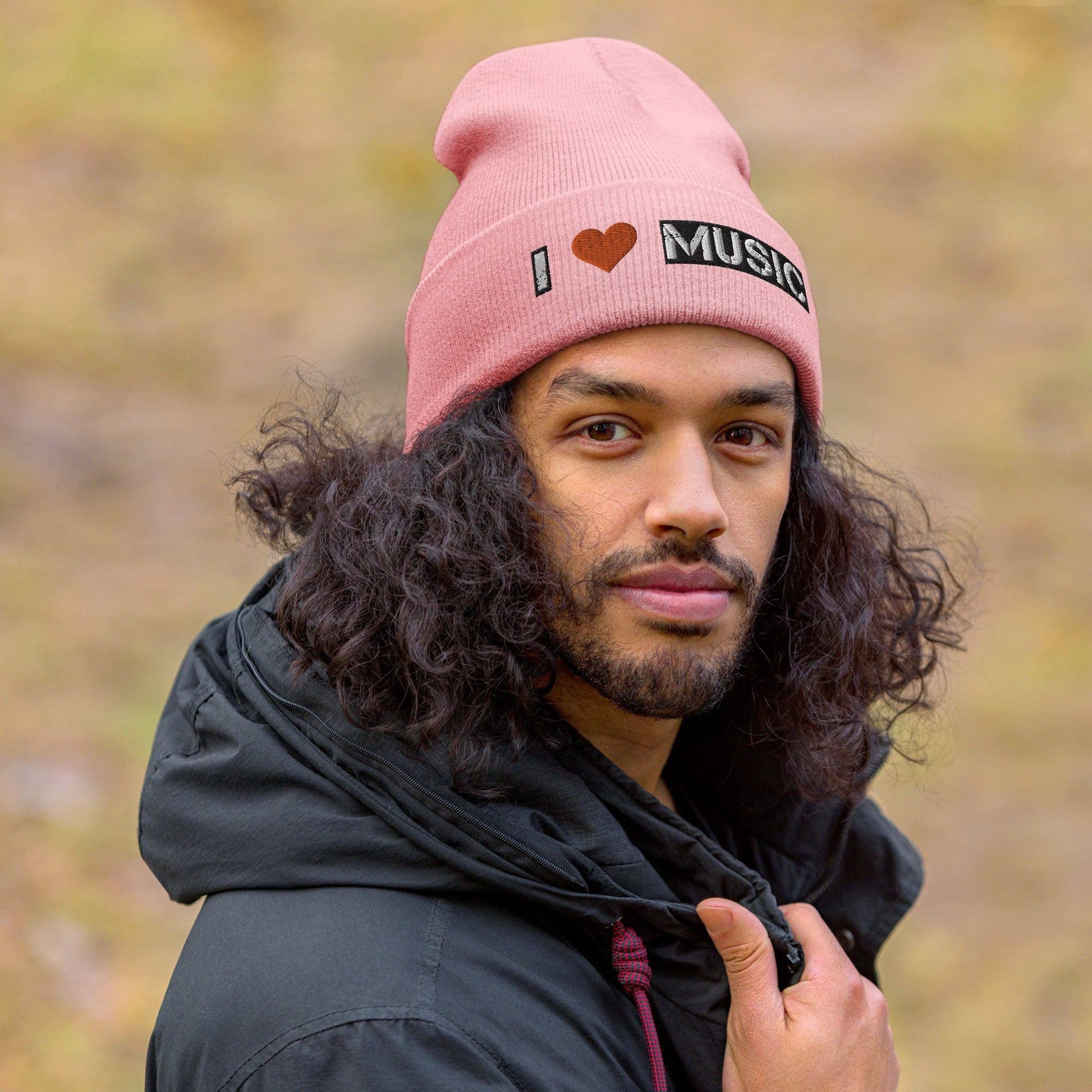 i-love-music-beanie-beanie-jlr-design-89024 - JLR Design