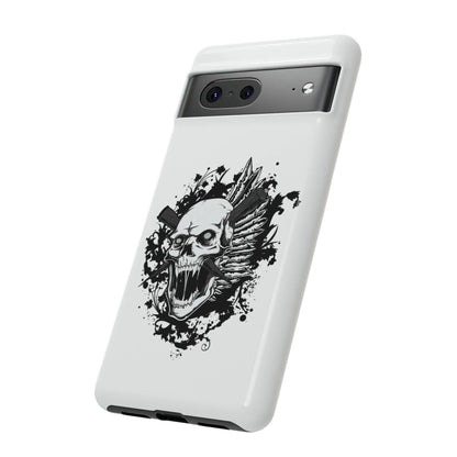 google-pixel-impaled-skull-cover-phone-case-jlr-design-70408 - JLR Design