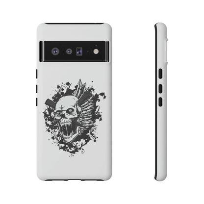google-pixel-impaled-skull-cover-phone-case-jlr-design-21373 - JLR Design