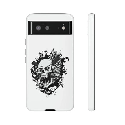 google-pixel-impaled-skull-cover-phone-case-jlr-design-92123 - JLR Design