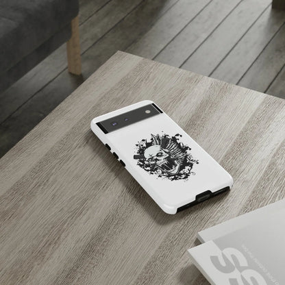 google-pixel-impaled-skull-cover-phone-case-jlr-design-15937 - JLR Design