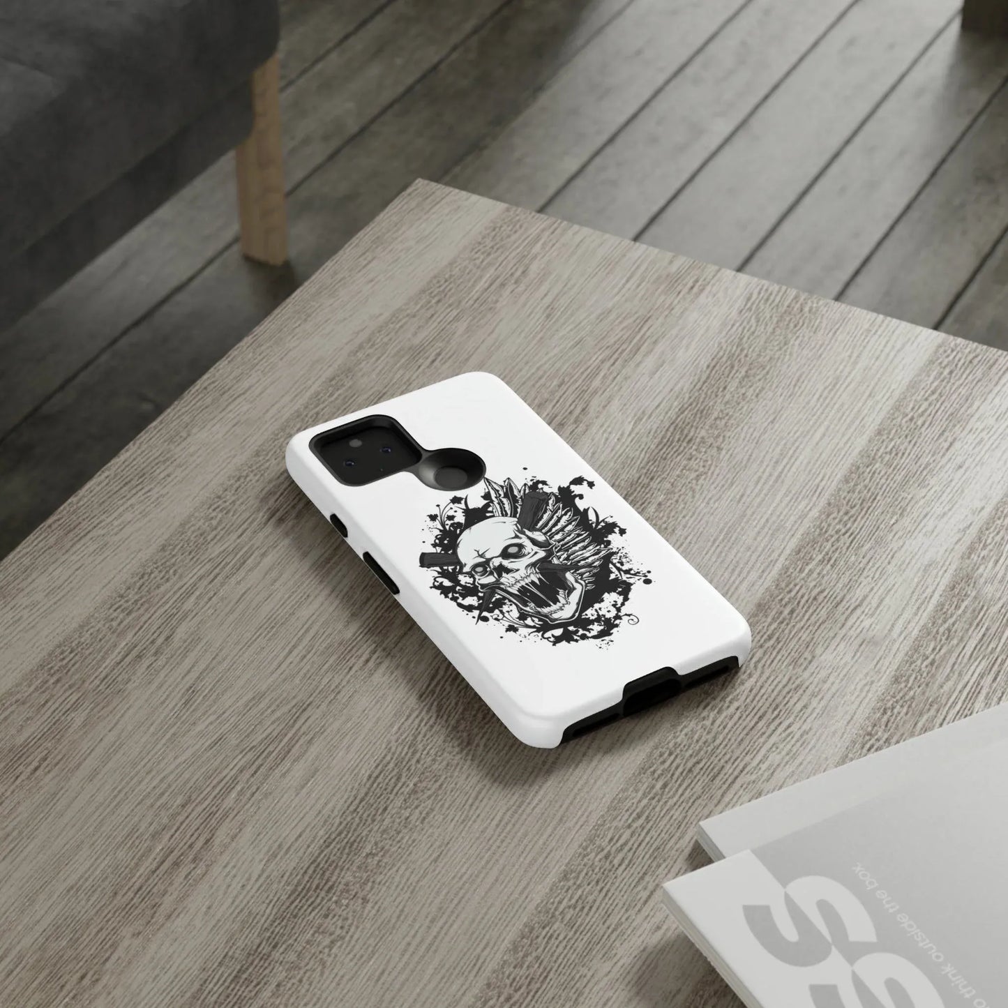 impaled-skull-handyhulle-google-pixel-2-3-4-5-6-7-8-9-a-xl-pro-5g-phone-case-jlr-design-20271 - JLR Design