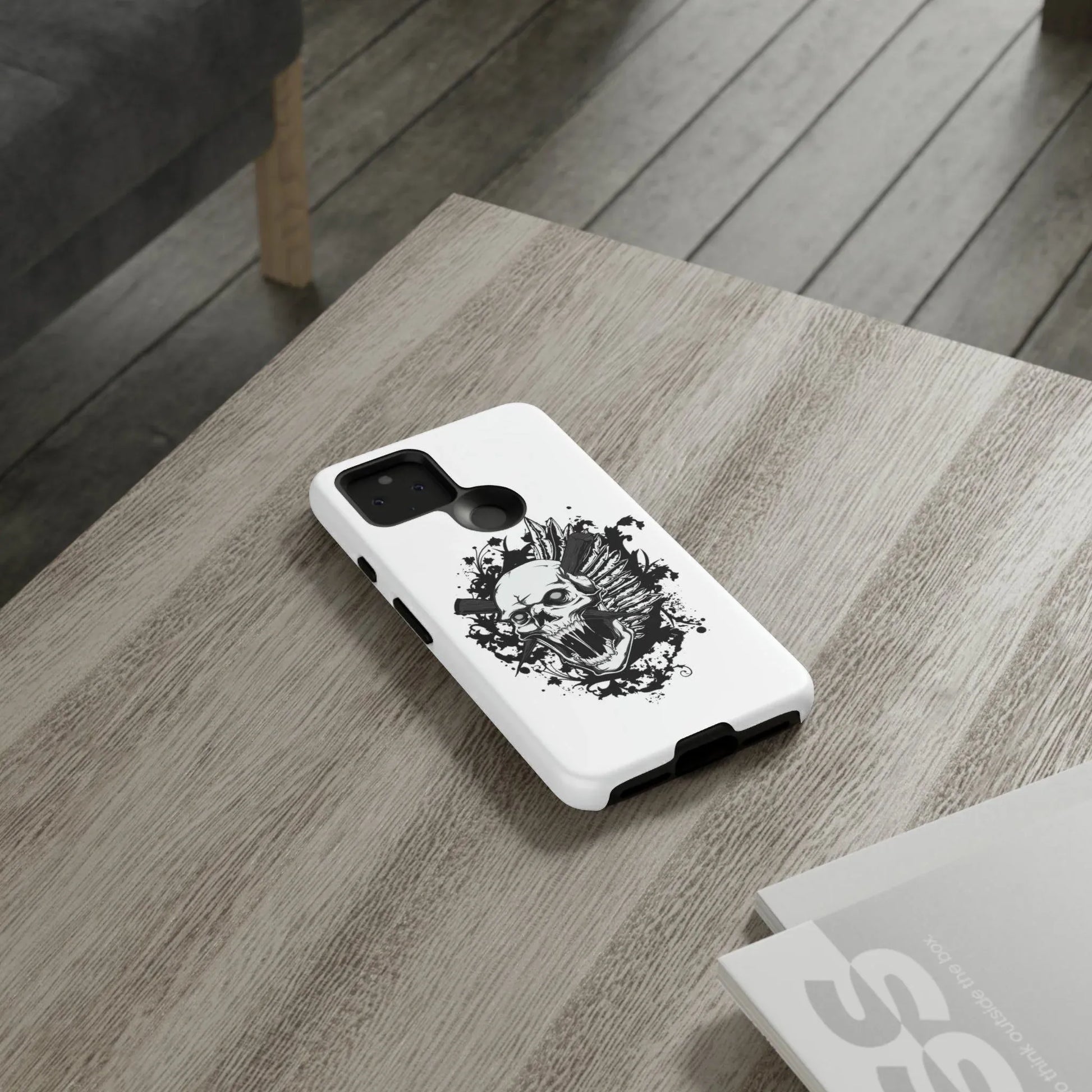 impaled-skull-handyhulle-google-pixel-2-3-4-5-6-7-8-9-a-xl-pro-5g-phone-case-jlr-design-20271 - JLR Design