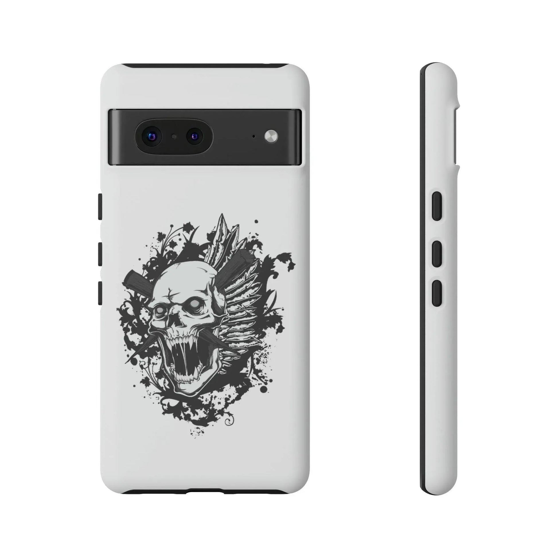 google-pixel-impaled-skull-cover-phone-case-jlr-design-53575 - JLR Design