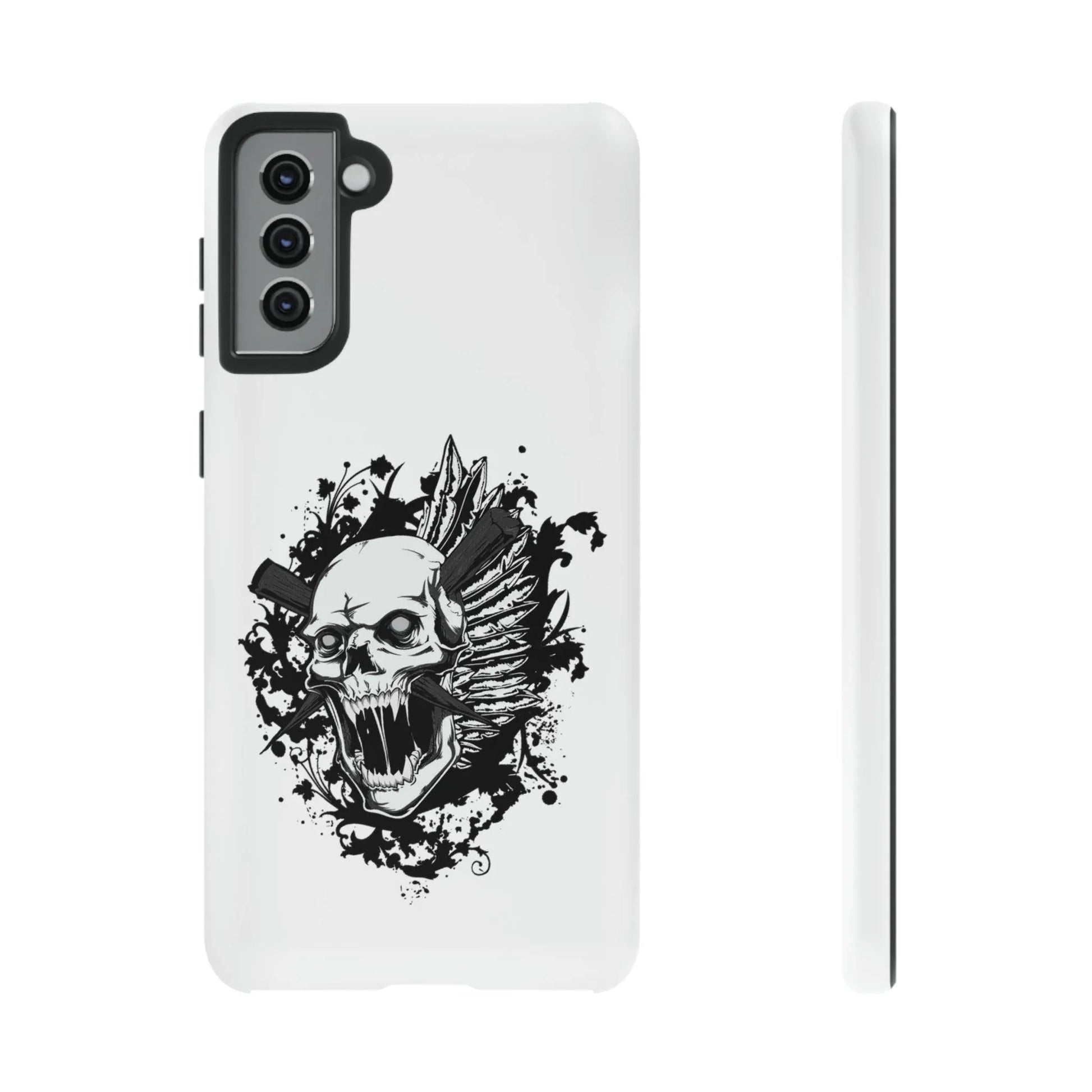 impaled-skull-samsung-galaxy-cover-s21-s22-s23-s24-s25-plus-pro-ultra-phone-case-jlr-design-75665 - JLR Design