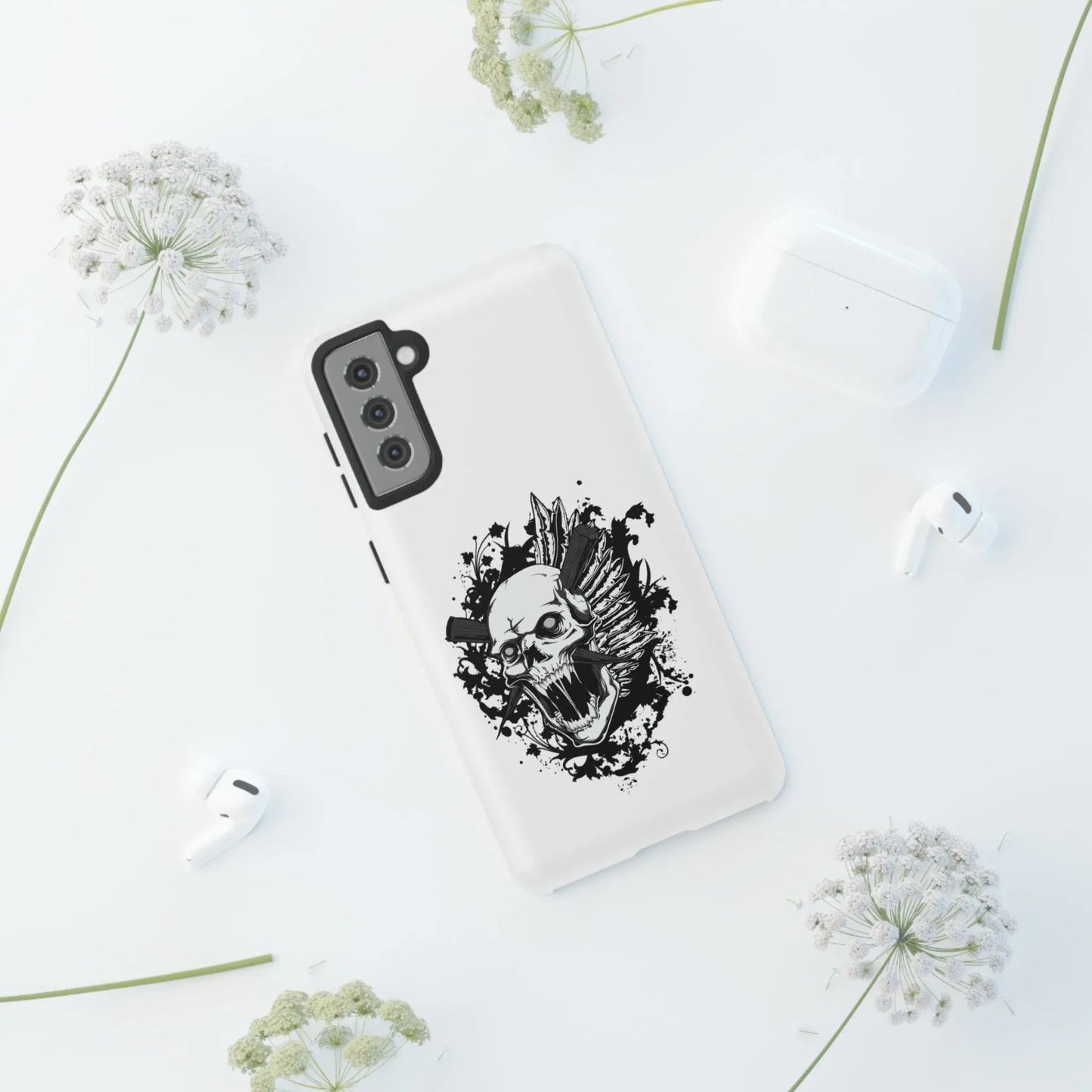 impaled-skull-samsung-galaxy-cover-s21-s22-s23-s24-s25-plus-pro-ultra-phone-case-jlr-design-53467 - JLR Design