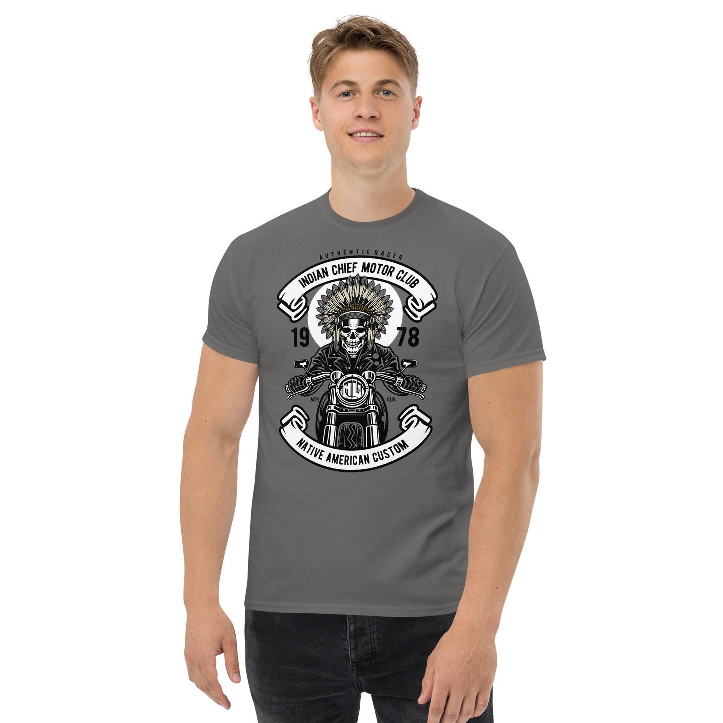 Indian Chief Motor Club Herren-T-Shirt T-Shirt 29.99 Chief, Club, Herren, Indian, Motor, T-Shirt JLR Design