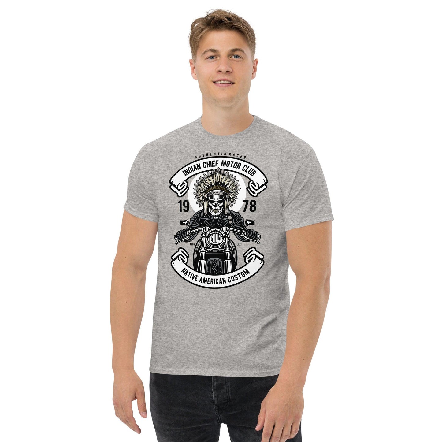 Indian Chief Motor Club Herren-T-Shirt T-Shirt 29.99 Chief, Club, Herren, Indian, Motor, T-Shirt JLR Design