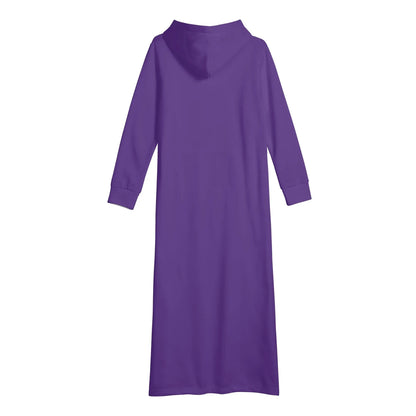 indigo-bequemes-leichtes-hoodie-kleid-hoodiekleid-jlr-design-49915 - JLR Design