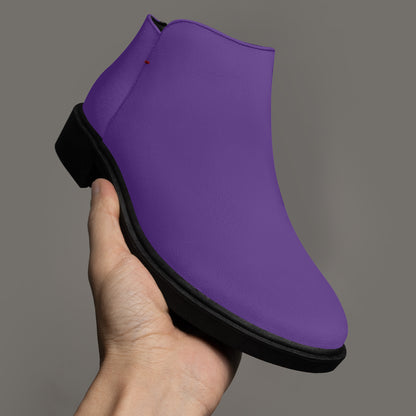 Indigo elegante Reißverschluss-Stiefeletten Stiefeletten JLR Design