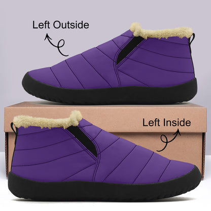 Indigo Faux Fur Slipper Slipper JLR Design