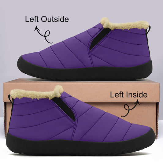 Indigo Faux Fur Slipper Slipper JLR Design