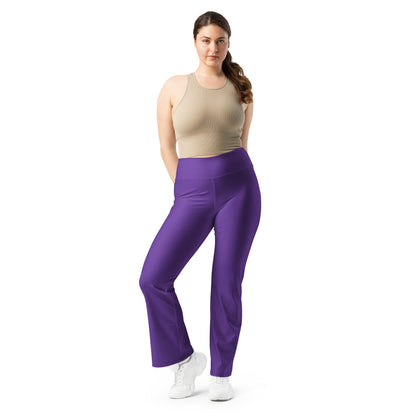 Indigo High Waist Flare Leggings Flare Leggings 59.99 Flare, High, Indigo, Leggings, Waist JLR Design