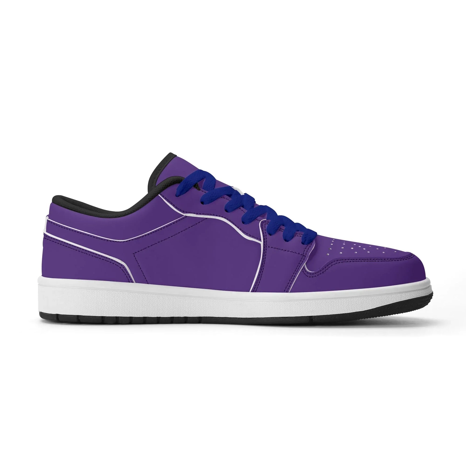 indigo-low-top-leder-sneaker-fur-damen-sneaker-jlr-design-95953 - JLR Design