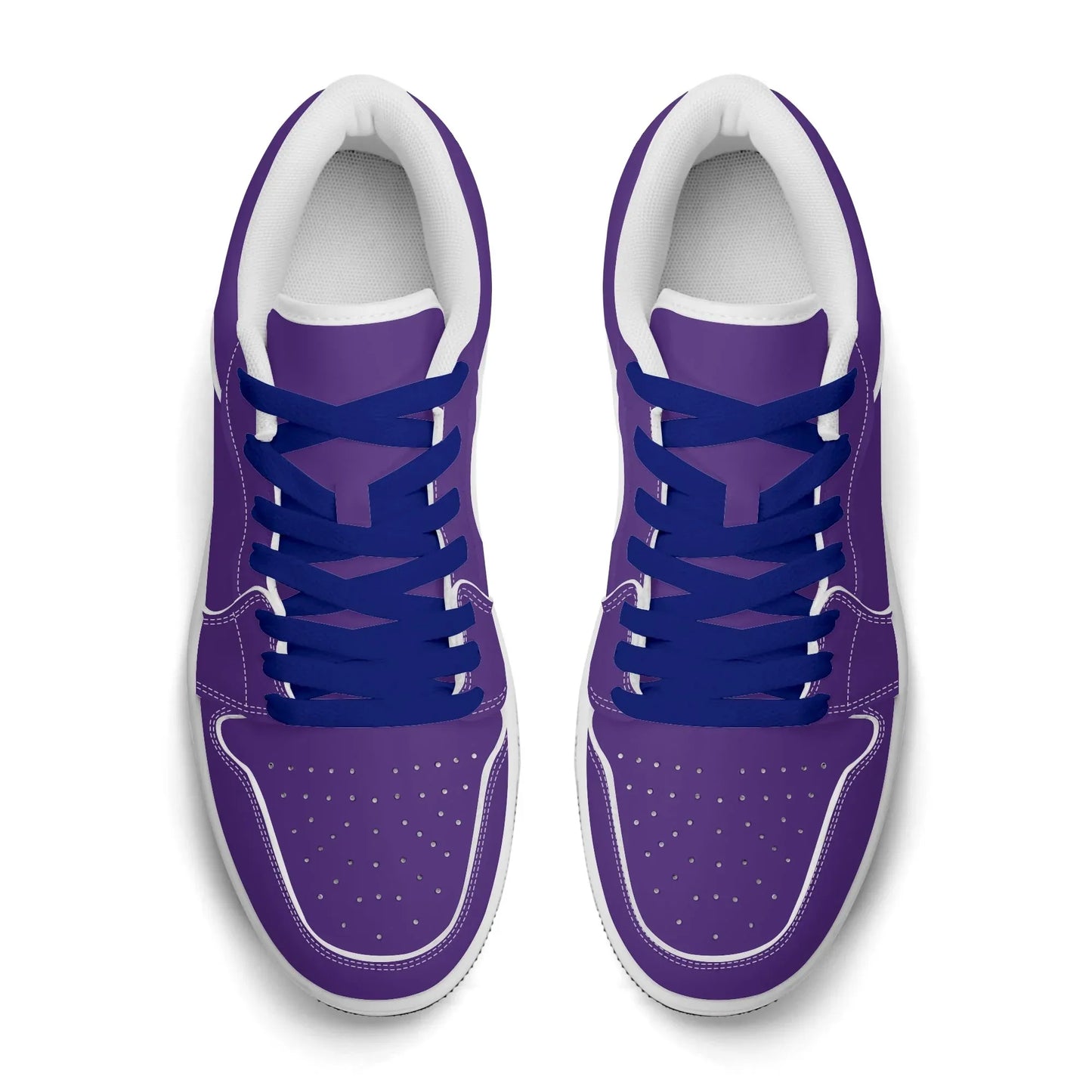 indigo-low-top-leder-sneaker-fur-damen-sneaker-jlr-design-55800 - JLR Design
