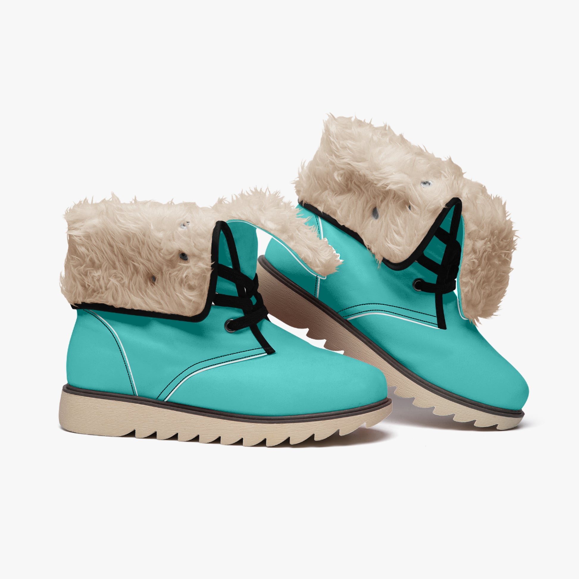 Iris Blue Chic Boots mit Plüschfutter Boots JLR Design